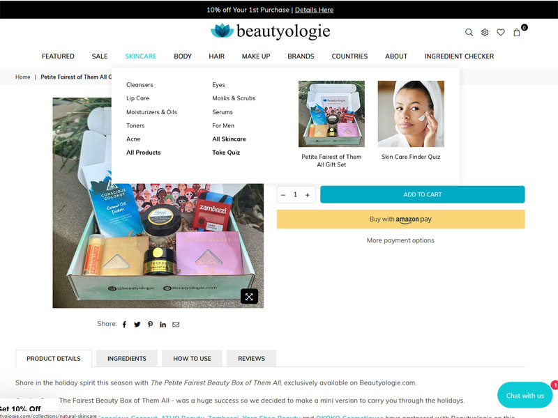 Shopify E-commerce website design